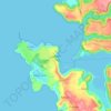 Topografische kaart Jaigarh, hoogte, reliëf