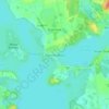Topografische kaart Stare Drawsko, hoogte, reliëf