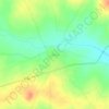 Topografische kaart Deoni, hoogte, reliëf