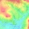 Topografische kaart Stachelberg, hoogte, reliëf