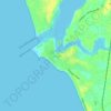Topografische kaart Chaliyam, hoogte, reliëf