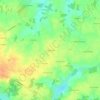 Topografische kaart La Douce Vie, hoogte, reliëf