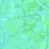 Topografische kaart Kapperbos, hoogte, reliëf