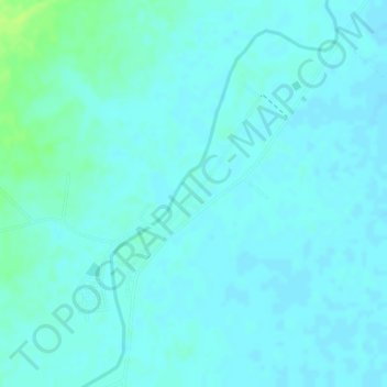 Topografische kaart LETICIA, hoogte, reliëf