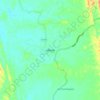 Topografische kaart Matiranga, hoogte, reliëf