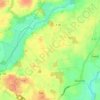 Topografische kaart Tolkschuby, hoogte, reliëf