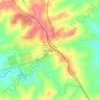 Topografische kaart Hoedspruit, hoogte, reliëf