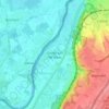 Topografische kaart Geulle aan de Maas, hoogte, reliëf