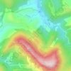 Topografische kaart Lasarte, hoogte, reliëf