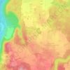 Topografische kaart Hailafing, hoogte, reliëf