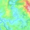 Topografische kaart Requexu, hoogte, reliëf