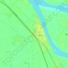 Topografische kaart Al Maragha, hoogte, reliëf