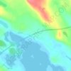 Topografische kaart Småland, hoogte, reliëf