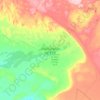 Topografische kaart Faya-Largeau فايا لارجو, hoogte, reliëf