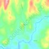 Topografische kaart Spaulding Furnace, hoogte, reliëf