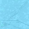 Topografische kaart Berkmeer, hoogte, reliëf