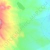 Topografische kaart La Charosa, hoogte, reliëf