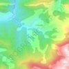 Topografische kaart La Infiesta, hoogte, reliëf