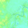 Topografische kaart Boqueron, hoogte, reliëf