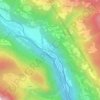 Topografische kaart Chiggiogna, hoogte, reliëf