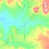 Topografische kaart Lilac, hoogte, reliëf