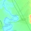 Topografische kaart Anexo de Comunida Kojra, hoogte, reliëf