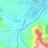Topografische kaart Matamorosa, hoogte, reliëf