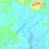Topografische kaart Paclolo, hoogte, reliëf