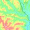 Topografische kaart Pamuruyan, hoogte, reliëf