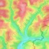 Topografische kaart Eimerscheid, hoogte, reliëf