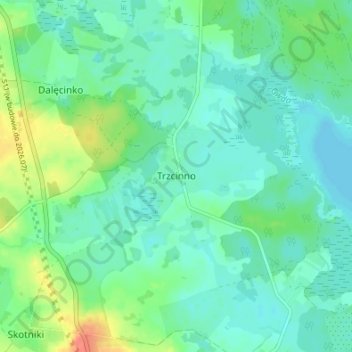 Topografische kaart Schützenhof, hoogte, reliëf