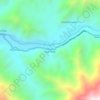 Topografische kaart Cabecera de Huachinga, hoogte, reliëf