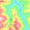 Topografische kaart Elmabelen, hoogte, reliëf