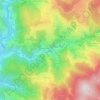 Topografische kaart Rohmatt, hoogte, reliëf