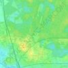Topografische kaart La Tuilerie, hoogte, reliëf