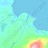 Topografische kaart Smoo, hoogte, reliëf