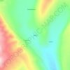 Topografische kaart Sarco, hoogte, reliëf