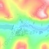 Topografische kaart Pubil, hoogte, reliëf
