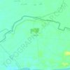 Topografische kaart Kasowal, hoogte, reliëf