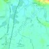 Topografische kaart Laddingford, hoogte, reliëf