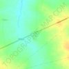 Topografische kaart Aazmabad Kerwadi, hoogte, reliëf