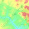 Topografische kaart Ratchandana, hoogte, reliëf