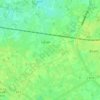 Topografische kaart Binneneinde, hoogte, reliëf