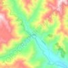 Topografische kaart ہجیرہ, hoogte, reliëf
