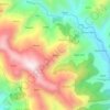 Topografische kaart Punoli, hoogte, reliëf