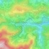 Topografische kaart Adlitzgraben, hoogte, reliëf