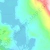 Topografische kaart Vuoggatjålme, hoogte, reliëf