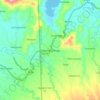 Topografische kaart Sapang Dalaga, hoogte, reliëf