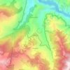 Topografische kaart Batote, hoogte, reliëf