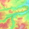 Topografische kaart Stangerode, hoogte, reliëf